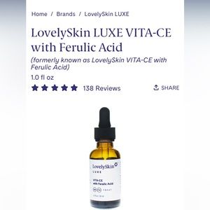 LovelySkin LUXE VITA-CE with Ferulic Acid